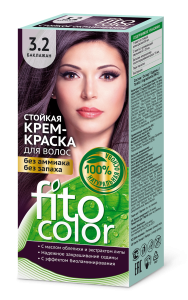Фотография Фитокосметик Стойкая Крем-Краска для волос  • Fitocolor •  тон Баклажан 115мл • арт.4834