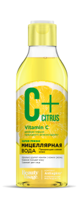 Фотография Фитокосметик С+CITRUS • Мицеллярная Fresh-вода для сияния кожи с омолаживающим комплексом • AntiagEnz • 245мл • арт.7600