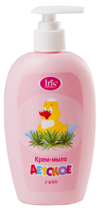 Фотография Iris Крем-мыло детское с АЛОЕ • 250мл