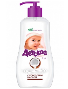 ВЕСНА Жидкое Крем-Мыло ДЕТСКОЕ Кокос 280г, арт.5246