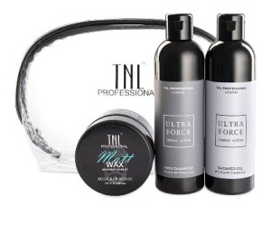 Фотография Family Cosmetics Подарочный набор • Для мужчин • Only For Men • Шампунь 150мл +Гель для душа 150мл с ароматами Кедра и Сандала • арт.FPN-10496