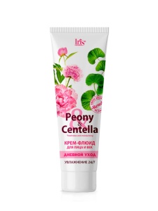 Iris PEONY & CENTELLA Крем-Флюид для лица и век ДНЕВНОЙ Уход, туба 100мл