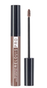 Фотография Релуи ГЕЛЬ для бровей • Водостойкий оттеночный • тон 03 BROWN Relouis PRO Waterproof Color Brow Gel • арт.РБ1216-21