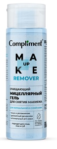 Compliment Мицеллярный Очищающий Гель для снятия макияжа для нормальной и сухой кожи, 200мл арт.9178