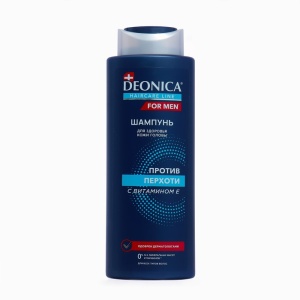 DEONICA For Men Шампунь для волос против перхоти, 380мл
