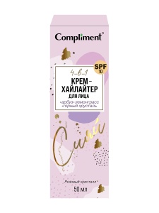 Compliment Крем-Хайлайтер для лица 4 в1, 50мл, арт.914239