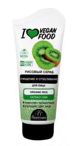 Флоресан Vegan Food Скраб для лица КИВИ, 150мл арт.Ф-763b