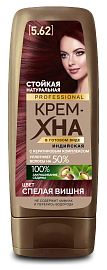 Фотография Фитокосметик Крем-Хна • ИНДИЙСКАЯ • В готовом виде •  PROFESSIONAL • Спелая вишня" 140мл  • арт.1252