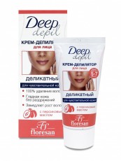 Флоресан Deep Depil Крем-депилятор деликатный для ЛИЦА, 50мл/12шт. арт.Ф-126
