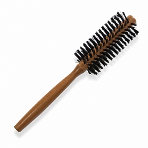 БЕЛИТА Расчёска массажная Брашинг со щетиной, цвет натуральное дерево 21см, Арт.0-12