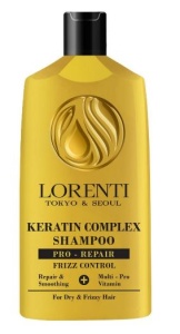 Фотография  LORENTI ШАМПУНЬ для волос KERATIN COMPLEX, 630 мл