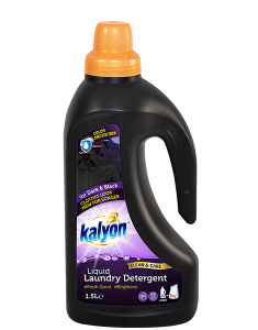 Фотография Kalyon Жидкое средство для стирки • Уход и Восстановление • Для Темного и Черного белья • 1500мл