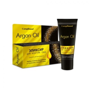 Фотография Compliment ARGAN OIL Эликсир для контура глаз омолаживающий 25мл.т • арт.797965