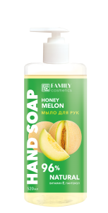 Фотография Vilsen Мыло для рук • Медовая Дыня • Fresh-02 • Family Cosmetics Fresh Flesh • 520мл