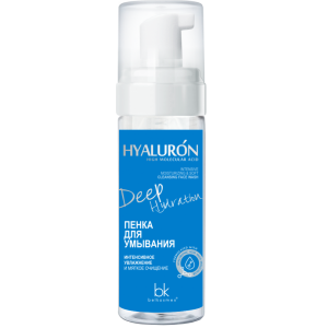 БЕЛКОСМЕКС HIALURON Deep Hydration ПЕНКА для Умывания Интенсивное увлажнение и мягкое очищение, 165г