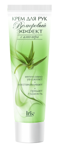 Фотография Iris Крем для рук • Велюровый эффект с АЛОЭ-ВЕРА • 100мл