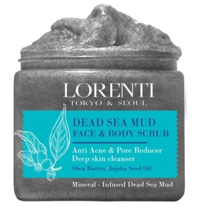 LORENTI СКРАБ для лица и тела с ГРЯЗЬЮ МЁРТВОГО МОРЯ 500мл