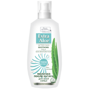 Фотография Family Cosmetics Молочко После Загара • для всей Семьи • Extra Aloe • Флакон 150мл • Feaso-10271