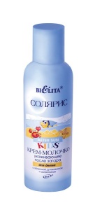 Фотография Белита Крем-молочко после загара • Для Детей • Солярис • 145мл