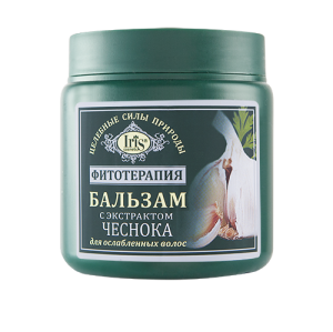 Фотография Iris Фитотерапия • БАЛЬЗАМ для волос с экстрактом ЧЕСНОКА • 500мл