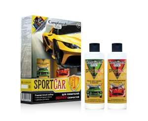 Фотография Compliment Подарочный набор №1168 Kids Sportcar #1 Жёлтый (Пена для душа и ванны 250мл + Шампунь с календулой 250мл + Магнит) • арт.645151