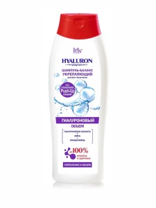 Iris HYALURON Program  Шампунь-баланс укрепляющий для всех  типов волос, 400мл