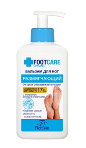 Фотография  Флоресан Organic FOOT CARE БАЛЬЗАМ для ног от сухих мозолей и натоптышей. 250мл. арт.Ф-455а