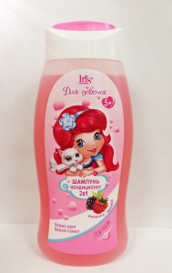 Фотография Шампунь-кондиционер • "Малина-ежевика" Для девочек • 5+ • 300мл