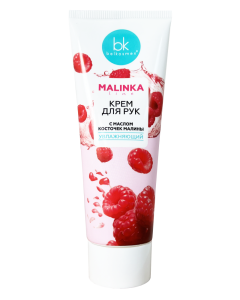 Фотография  BELKOSMEX MALINKA Line Крем для рук УВЛАЖНЯЮЩИЙ с маслом косточек Малины, 70г
