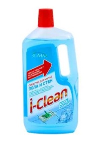Фотография Romax Средство для мытья пола и стен • I-Clean • После Дождя • 1л