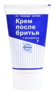 Фотография Свобода косметика Крем Svoboda • После бритья с витамином F • 41г • арт.1144016