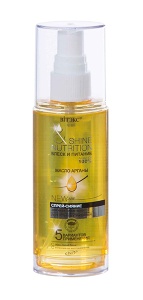 ВИТЭКС БЛЕСК И ПИТАНИЕ СПРЕЙ-сияние Масло АРГАНЫ д/всех типов волос, 75мл