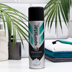 Фотография Sport star Пена для бритья • Regular • Увлажнение и Защита • 200мл