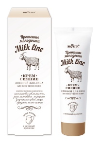 БЕЛИТА MILK LINE Крем-сияние ДНЕВНОЙ д/лица для всех типов кожи Протеины молодости  (туба) 50мл