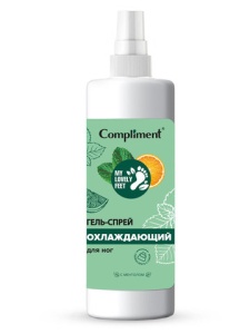 Фотография Compliment My Lovely Feet Гель-Спрей ОХЛАЖДАЮЩИЙ для ног, 110мл • арт.914147