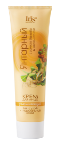 Iris Крем для лица янтарный с женьшенем 100мл