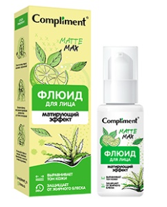 Фотография Compliment Флюид для лица • Матирующий Эффект • 50мл • арт.914253