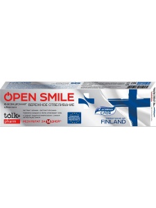 Фотография ПКК Весна Tolk Зубная Паста • Open smile инновационная TRADITIONS OF FINLAND, 100г • арт.8066