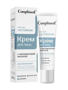 Compliment LACTOBIONIC КРЕМ Обновляющий для лица с лактобионовой кислотой, 35 мл арт.919029
