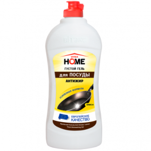 VITEX HOME Густой ГЕЛЬ для ПОСУДЫ Антижир, ЛИМОН 500мл. код 08 45