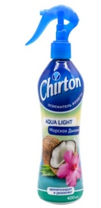 Фотография Chirton Освежитель воздуха водный • Аква Лайт Морское Дыхание • 400 мл.