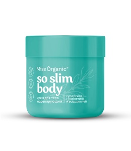 GLOBAL  BIO COSMETIC ФИТО MISS ORGANIC Крем для тела моделирующий SO SLIM BODY, 140мл Арт.GB-8354
