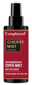 Фотография  Compliment Спрей-Мист для тела и волос CHERRY Парфюмированный, 110 мл арт.919197