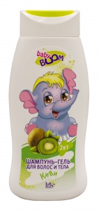 Фотография Baby Boom • Детский Шампунь-гель для волос и тела КИВИ • 300мл