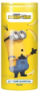 Фотография Миньоны • Детский Шампунь для волос • БАНАН • 250мл