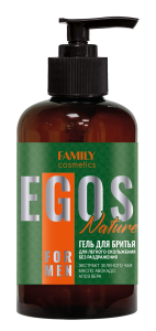 Фотография Vilsen Гель для бритья • Nature • Egos For Men • 285мл • Арт.Egos-37