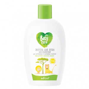 БЕЛИТА BABY CARE ЭкоГЕЛЬ д/душа бессульфатный для беременных и кормящих МАТЕРЕЙ  260мл/12шт