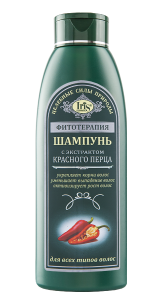 Фотография Iris Фитотерапия • Шампунь с экстрактом КРАСНОГО ПЕРЦА • 500мл