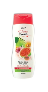 Фотография Витекс EXOTIC • FRESH Крем-гель для душа ГУАВА ГИБИСКУС 500мл, код 01 70