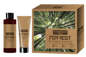 Compliment ПН №1920 men For rest (Шампунь 2в1 200мл + Бальзам п/бритья 80мл)/10шт, арт.643706